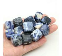 Natural Moonstone Quartz Crystals And Healing Tumbled Stones Bulk Gravel Mineral Specime Gemstones Home Aquarium Tank Decoration-Blue Sodalite-100g