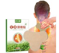 Natural Mugwort Pain Relief Patch, Chinese Medicine Herbal Self-Heating Patches, Botanical Heat Plasters for Neck Shoulder Waist Knee Pain Relief, Relieve Muscle Soreness (3 Pack - 36 pcs,Neck)