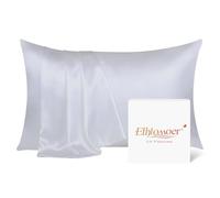 Natural Mulberry Silk Pillowcase for Hair and Skin King Size with Hidden Zipper, Ultra Smooth and Soft Breathable Cooling Silk Pillow case, Gifts for Women Men, 1pc（Light Grey）
