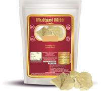 Natural Multani Mitti Powder for Face Pack - Bentonite Clay Powder (Healing Clay) Fullers Earth for Face Mask - 100 gm