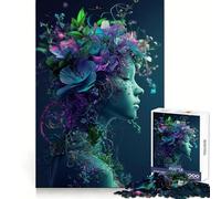 Natural Muse 1000 Piece Jigsaw Puzzles for Teenagers Jigsaw Reason Skill Toy Shared Fun Tight Cut Wall Art Decor (38x26cm)