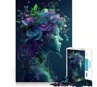 Natural Muse 1000 Piece Jigsaw Puzzles for Teenagers Jigsaw Reason Skill Toy Shared Fun Tight Cut Wall Art Decor (38x26cm)