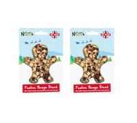 Natural Nibbles Festive Forage Friend 2pk | Natural Christmas Treats for Rabbits, Guinea Pigs, Hamsters, and Small Animals, Xmas Gift for Pets & Owners, Forage Treat