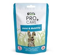 Natural Nibbles ProCare+ Joint & Mobility - Rabbit Supplement 120g | 100% Natural | Supports Movement & Flexibility | For Small Pets | High Fibre Grain Free Herbal Treats | Made in the UK