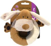 Natural Nippers Cuddle Plush Ring Dog Toy - 13cm