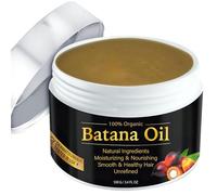 Natural Nourishment For Locks: Brown Tinted Batana Oil Conditioner 100ML Enriching Hair Care Formula Smooth & Finish LhY762 (Brown, 8X8CM)