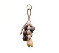 Natural Nut Seed Shaker, Handmade Sound Bath Tool, C