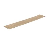 (Natural Oak, 2x Pack of 7) Vinyl Floor Planks Wood Effect Flooring Tiles Self Adhesive Kitchen Floor Lino