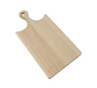 Natural Oak Artisan Chopping Board Handled Wood Farmhouse Serving Paddle Platter (Wide 40cm)