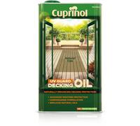 Cuprinol UV Guard Decking Oil 5L Natural Oak