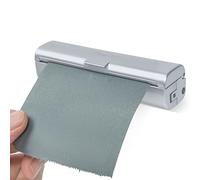 Natural Oil Blotting Paper Roll, Refillable Compact Dispenser No Shine Sheets, Absorb Excess Shine on Face or Scalp Instantly, Men and Women Facial Skin Care or Make Up Must Have (Bamboo Charcoal)