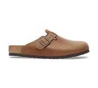 Natural oiled leather clogs Birkenstock Boston Marron 42