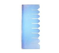 Natural Opalite Head Massage Tool Crystal Comb Hair Care Scalp Massage Skin Health Care,Opal Stone Scrapping Comb,Opal Hair Comb Guasha Comb (95-110) (Color : Opal Gua Sha Crystal Hair Massage Comb