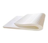 Natural Organic Latex Mattress Topper - 3/4 Inch - Latex Foam Bed Pad for Side Sleepers Zonal Support Durable and Breathable,10cm,140x190cm(55x75in)