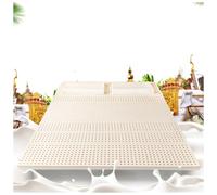 Natural Organic Latex Mattress Topper (Single/Double Size) - 2.5cm Latex Foam Mattress for Side Sleepers, Zoned Support, Durable and Breathable,2.5cm,90x190cm(35x75in)