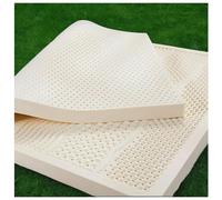 Natural Organic Latex Mattress Topper Twin Density Firm Pad for Back Sleepers Back Pain Relief Support Durable and Breathable,5cm,110x190cm(43x75in)