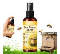 Natural Outdoor Bee Attractant Spray, 50ml Bees Attractant for Garden, Outdoor Use, Natural Formula Honey Bee Swarm Lure, Garden Pollinator, Easy Spray Application (1Pcs)