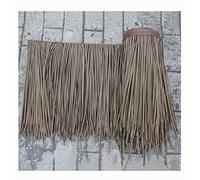 Natural Palm Thatch Rolls Straw Roof Thatch Tiki Bar Roof Artificial Thatch Tile Palm Roof, for Garden Patio Deck Gazebos Wall House(Yellow e,0.5x10m/1.64X32.8ft)