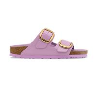 Natural patent leather sandals for women Birkenstock Arizona Violet 36