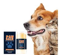 Natural Paw Balm for Dogs & Cats, 30g Moisturising & Soothing Stick with White Beeswax, Shea Butter & Coconut Oil for Dry Paw Pads, Cracked Noses