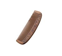 Natural Peach Wood Comb Close Teeth Anti-Static Head Massage Hair HealthTools(Large)