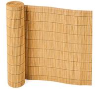 Natural Peeled Reed Fence Screening 1.8m x 4m, Durable Garden Screening Roll, Perfect for Balcony, Patio and Outdoor Garden Fencing