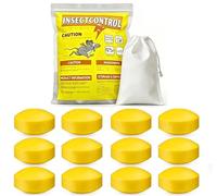 Natural Peppermint Mice Repellent Balls - 3X Strength, 30 Day Protection, Safe for Pets & Children, 12 Pack for Indoor/Outdoor Use, Home, Garage, Vehicle