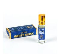 Natural Perfume Roll On Attar Long Lasting Fragrance Perfume for Men and Women - 8 Ml, Pack of 1 (Scent - White Musk)