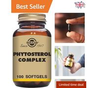 Natural Phytosterol Complex Softgels - 100 Count for Healthy Cholesterol Levels