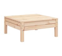 (natural pine, 1 pcs/footrest) vidaXL Garden Sofa Outdoor Sofa Wooden Sectional Sofa Seat Solid Wood Pine