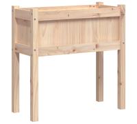 Garden Planters with Legs Patio Flower Pot Plant Pot Solid Wood Pine vidaXL