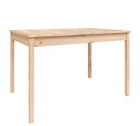 (natural pine, 121 x 82.5 x 76 cm) vidaXL Garden Table Patio Table Wooden Dining Coffee Table Solid Wood Douglas