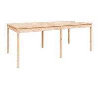 (natural pine, 203.5 x 100 x 76 cm) vidaXL Garden Table Patio Table Wooden Dining Coffee Table Solid Wood Douglas