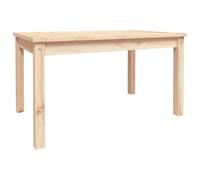 vidaXL Garden Table 82.5x50.5x45 cm Solid Wood Pine, Brown