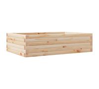 vidaXL Garden Planter 90x60x23 cm Solid Wood Pine