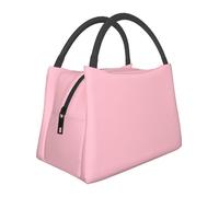 Natural pink Insulated Lunch Bag for Women-Large Capacity,Leak-Proof & Easy to Clean for Work, Picnics, and Travel