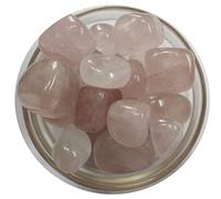 Natural Pink Rose Quartz Sphatik Tumble Polished 100Gm Crystal 15-25Mm Stone Gemstone For Reiki Healing Energy Stones Aura Cleaning For Money Chakras Balancing Pebble Vastu & Meditation-B0BGCC74-DNM
