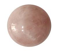 Natural Pink Rose Quartz Sphere Ball Polished 118 Gm 40-45 Mm Stone For Meditation Love Wealth Grid Marriage Luck Reiki Healing Stones Chakra Balancing Crystal Aura Cleaning Vastu (1 Pc)-B0B9X9MZ-DNM