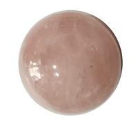 Natural Pink Rose Quartz Sphere Ball Polished 145 Gm 45-50 Mm Stone For Meditation Love Wealth Grid Marriage Luck Reiki Healing Stones Chakra Balancing Crystal Aura Cleaning Vastu (1 Pc)-B0B9XG3Z-DNM