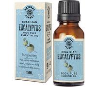 Natural Planet Brazilian Eucalyptus Essential Oil 15ML Natural 100% Pure & Undiluted Therapeutic Grade Cruelty Free