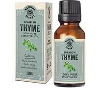 Natural Planet Spanish Thyme Essential Oil 15ML Natural 100% Pure & Undiluted for Bath, Massage, Therapeutic Grade Pure, Undiluted & Cruelty Free