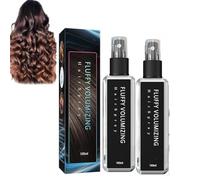 Natural Plant Protein Hair Thickening Spray,Fluffy Volumizing Hair Spray,Hair Thickener Sprays,Natural Plant Protein Sprays,Non Greasy & Non Sticky,Suitable for All Hair Types (100ml, 2 Pcs)