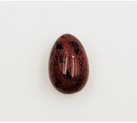 Natural Polished Red Obsidian Egg, Polished Crystal with Energy Properties, Polished Sphere, Polished Stone, Egg Stone Crystal (Red Obsidian)