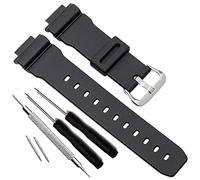 Natural Poly Urethane Replacement Watch Band Strap for Casio Mens G-Shock DW-5900 DW-6100 DW-6695 DW-6900 G-6900 GW-M5610 DW-5600E GW-6900 (J3)