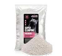 Natural Premium Super Clumping Cat Litter | 20L/15kg Bentonite Clay Cat Litter | Ideal for Short Haired Cats | Highly Absorbent | Non-Toxic | No Dust | Odour Control Litter | Lasts 4X Longer