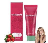 Natural Pro/biotic Hydroxyapatite Toothpaste,Mineral Hydroxyapatite Toothp/aste,Fruit Toothpa/stes,Teeth Whitening Toothpast/e for Stain Removal-Whitening & Brightening Formula,Strawberry Toothpaste/s