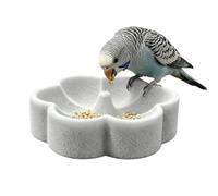 Natural Pumice Bird Feeder Bowl, Stone Bird Bath Feeder