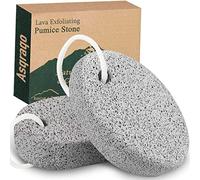 Natural Pumice Stone for Feet 2 PCS,Lava Pedicure Tools Hard Skin Callus Remover for Feet and Hands - Natural Foot File Exfoliation to Remove Dead Skin