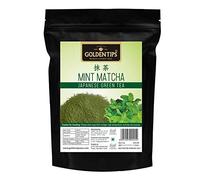 Natural Pure Herbal Golden Tips Mint Matcha Japanese Green Tea Pack of 50 g