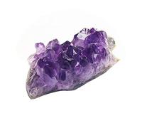 Natural Purple Amethyst Crystal Quartz Cluster Titanium Coated Natural Rock Specimen Geode Stone Irregular Gemstone Home Decoration Gift for Friends Family About 0.07-0.09lb 0.7-1.57inch